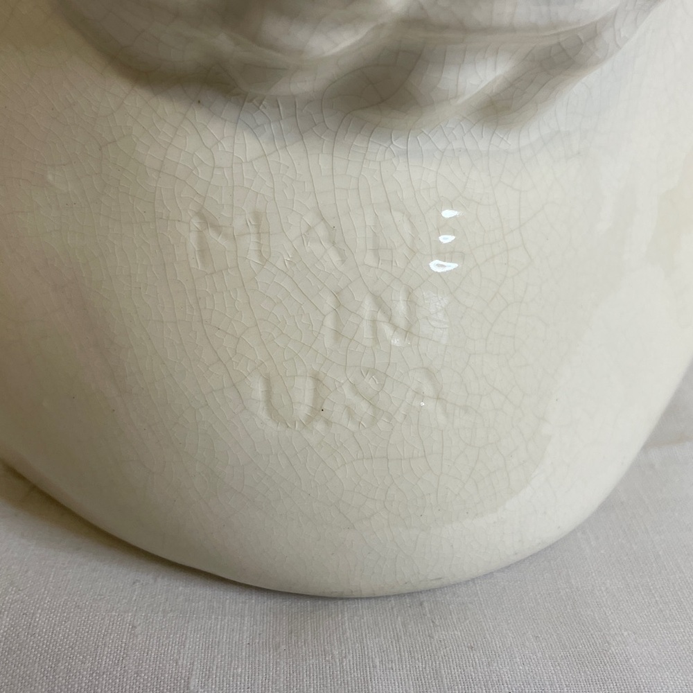 VINTAGE ROYAL HARGER Art Deco Woman with Broad Brimmed Hat Vase - Picture 4 of 12